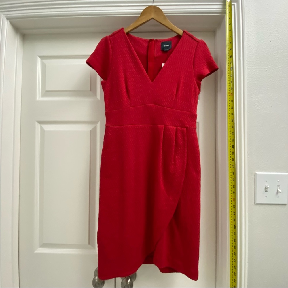 Anthropologie Maeve red dress medium